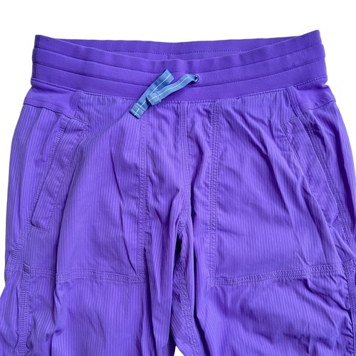 Ivivva by Lululemon Power Purple Live to Move Crop Pants Girls Size 14 - Picture 6 of 12