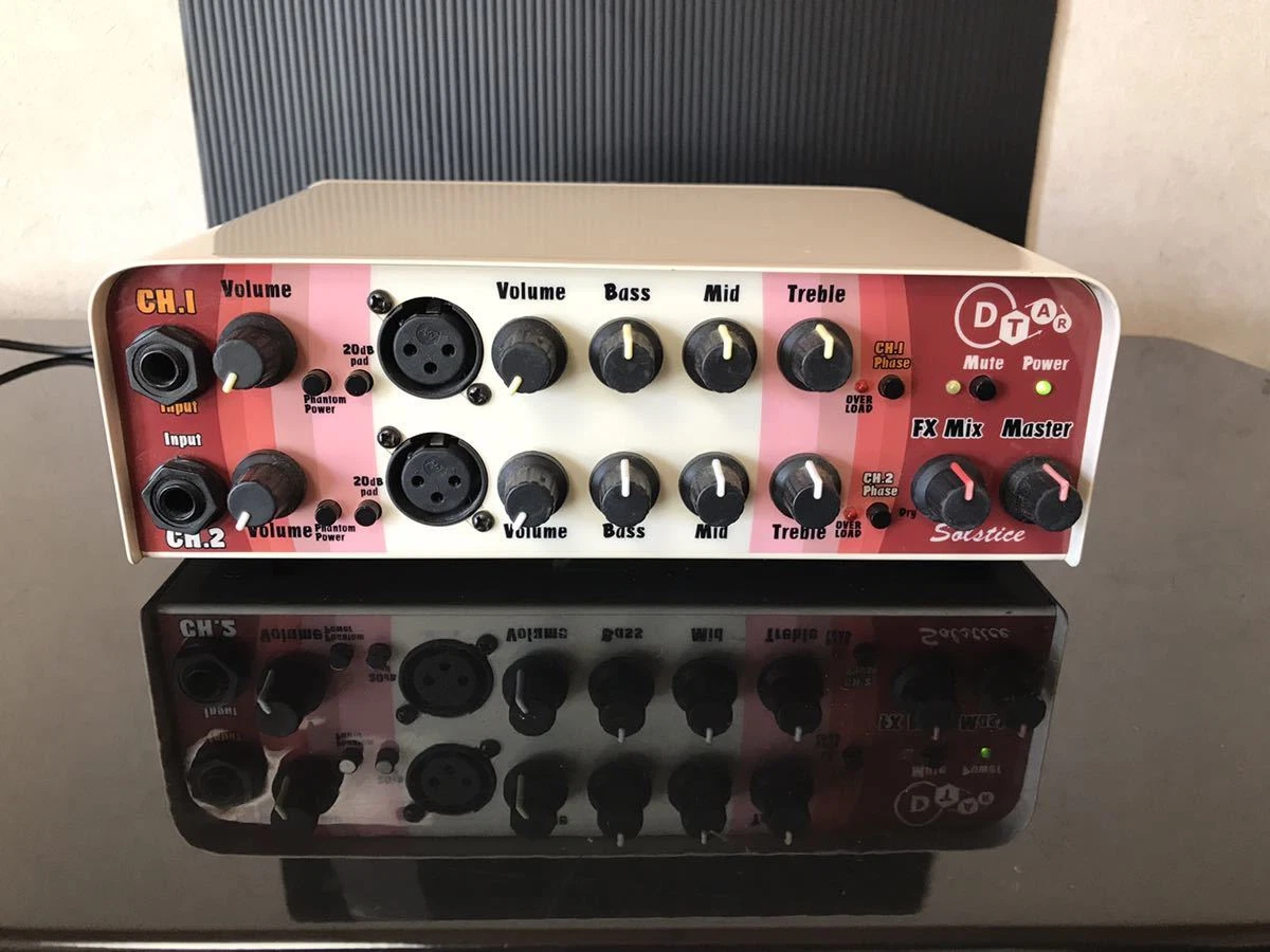D-Tar Solstice Preamplifier High-End Preamp-Mixer For Acoustic Guitar