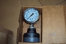  Kodiak Kc301l25200/Plds-Pvc-T11 Pressure Gauge, 0 To 200 Psi,1/4" Fnpt , +/-1.6