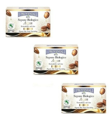 I PROVENZALI BIO Seife Argan 3 x 150g
