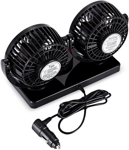 Doppellüfter KFZ Auto Lüfter KFZ Ventilator Autoventilator für LKW Bus PKW 12V - Bild 22 von 24