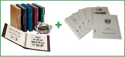 Lindner 512R-01-1124V USA Brand booklet vending machine album 2001-2008