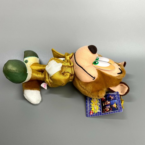 Rare 1997 Famicom ASCII Famitsu Necky the Fox Banpresto limited Plush doll japan - Picture 3 of 12