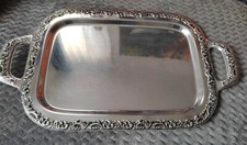 Servierschale Serviertablett oval mit Griffen, 1015 g