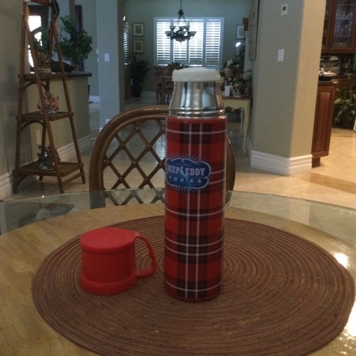 Two Size/Styles "Deep Eddy" Vodka Thermos Promotional Items - Picture 5 of 15