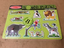 melissa & doug zoo animals sound puzzle
