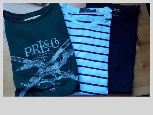 3 Polo Ralph Lauren T's Size Large