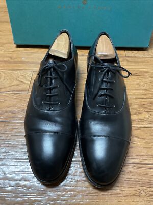 Edward Green Chelsea 202 Last Black Leather Dress Shoes Mens 11.5 