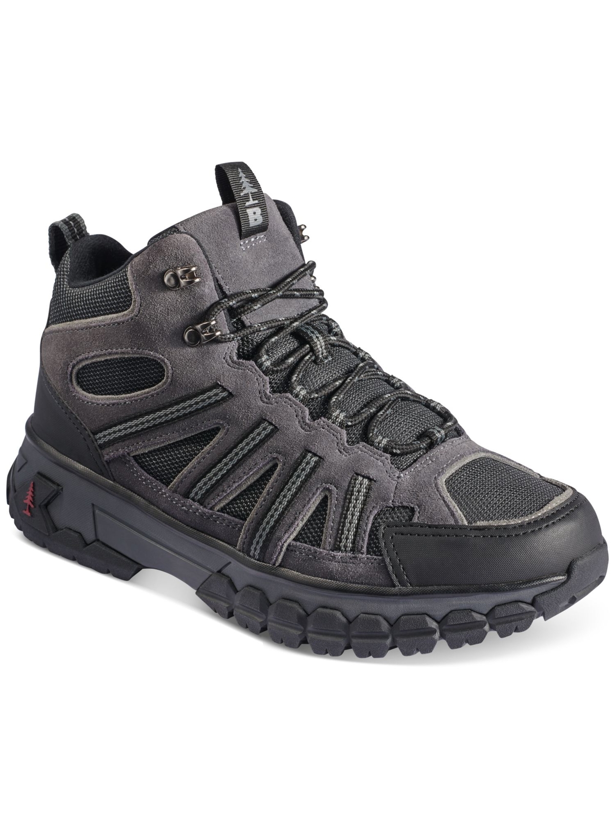 Мужские походные ботинки BASS OUTDOOR Mens Grey 1Platform Peak Hiker 2 Кожаные Походные ботинки длиной 10 м 6890₽