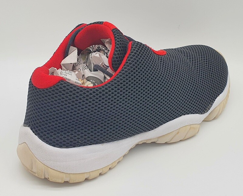 jordan future red black