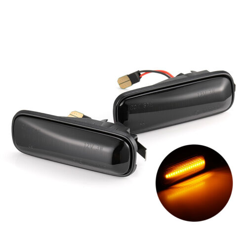For HONDA Civic CRV 1996-2000 Pair LED Side Marker Light Indicator Turn Signal - Afbeelding 9 van 12