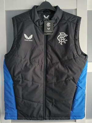 Glasgow Rangers Players Matchday Weste - Medium - *NEU*