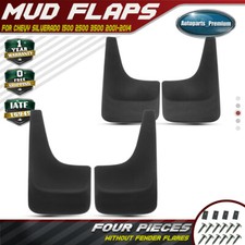4x Splash Guards Mud Flaps For Chevrolet Silverado 1500 3500 2500hd 2001-2014