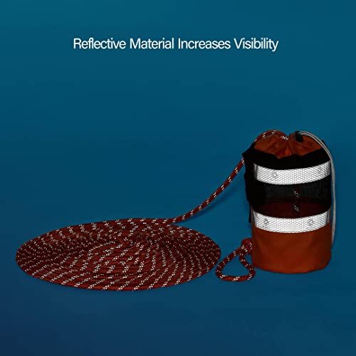 Throw Bags for Water Rescue with 70ft Reflective Rope Floating Kayaking Boating - Picture 4 of 7