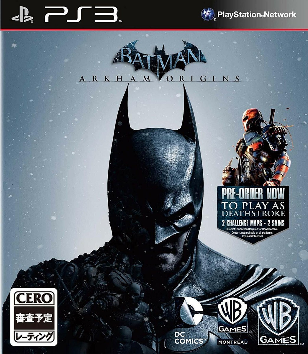 Used Sony PS3 Japan Batman Arkham Origins from Japan PlayStation 3