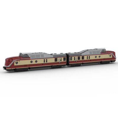 BR 601  VT 11.5 Triebwagen  Train 3243 teile MOC-106675 für ab 13 Jahren