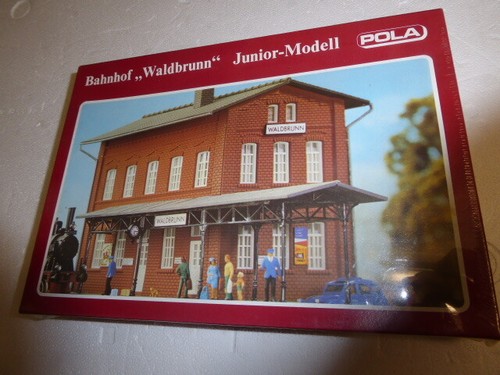 POLA H0 1000 kit estación "Waldbrunn", rareza, nuevo embalaje original | Zustand: Neu