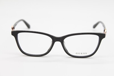 NEW GUESS GU2856-S 001 BLACK GOLD AUTHENTIC EYEGLASSES 53-15