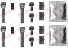 2 x Führungshülsensatz für Bremssattel Vorne für NISSAN MURANO I II NP300