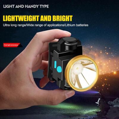 LED Headlamp Head Torch Powerful Headlight Flashlight Camping Rechargeable