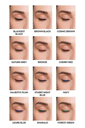 NEW Avon Glimmerstick Retractable Eyeliner - Cosmic Brown 0.28 g | Set of 3 - Picture 3 of 12