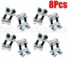 8Pcs MINI COIL SPRING COMPRESSOR ADJUSTABLE STRUTS SHOCKS ADJUSTER TOOLS