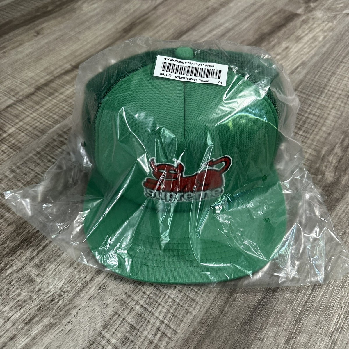 Supreme Toymachine cap green