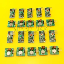 10 PCS 433Mhz RF transmitter and receiver kit Module for ARM/MCU remote control