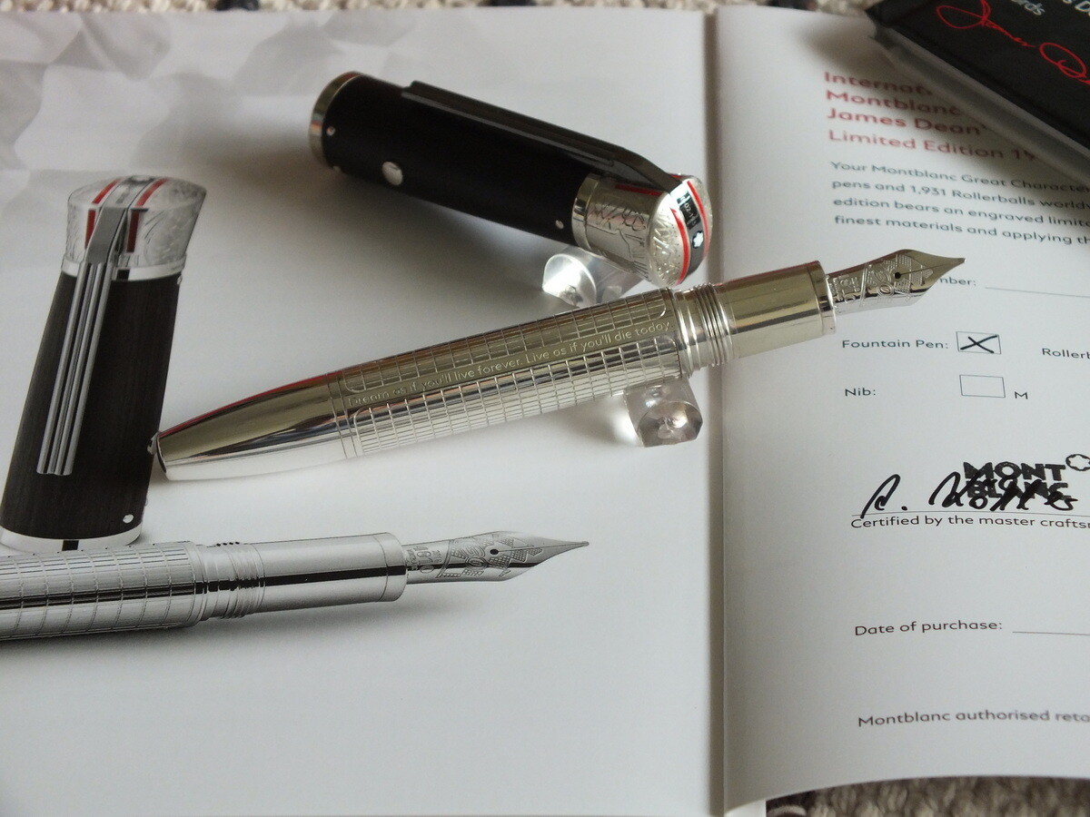 Montblanc 2018 Great Characters 1931 James Dean Sterling Fountain