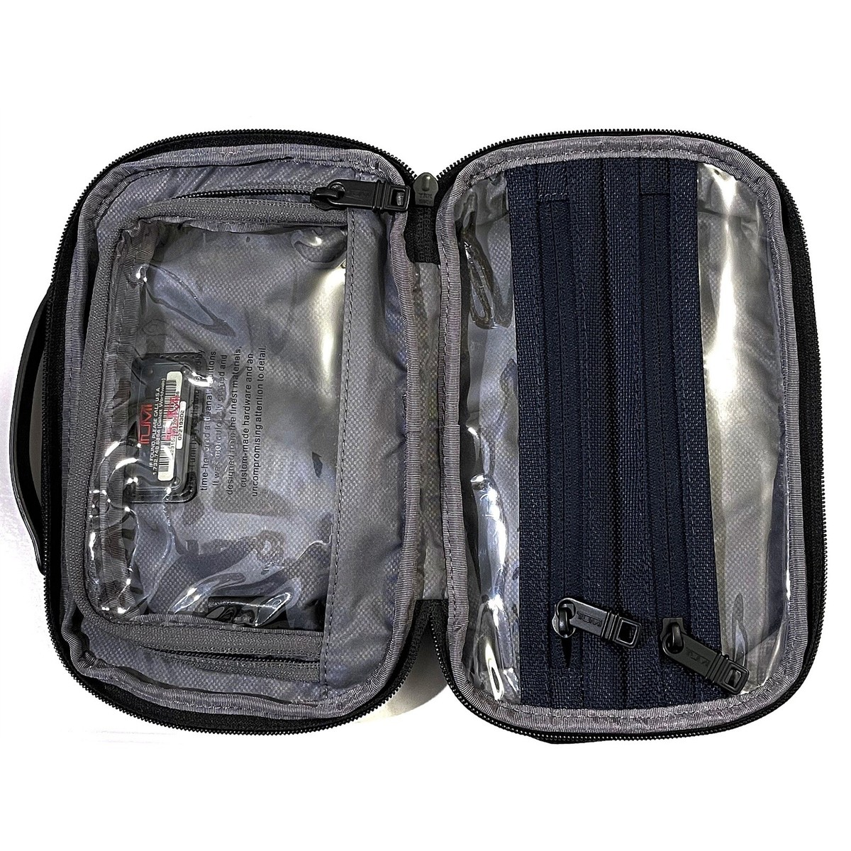 Tumi Alpha Small Clutch Pouch Golf Toiletries Bag Travel