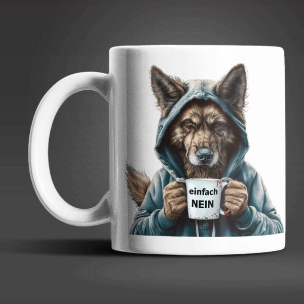 Hund SchäFerhund Witzige Keramik Kaffeetasse Teetasse Tasse Geschenke-image