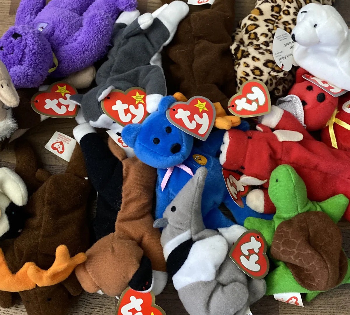 Lot Of 17 McDonald's Ty Teenie Beanie Babies Plush Toys MTY1 | eBay