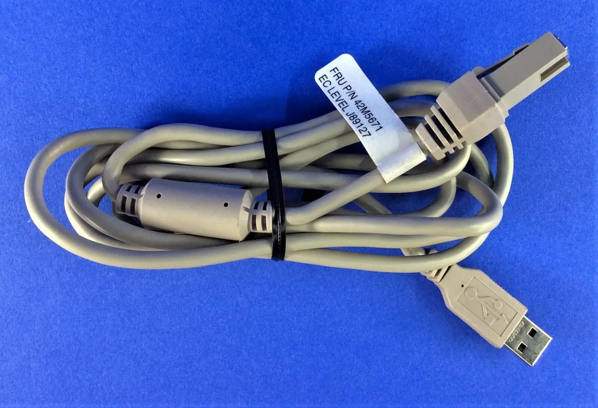 IBM Toshiba USB to 6 Pin 4820 Display 1.8M 42M5671 | eBay
