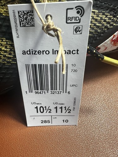 Adidas Adizero Impact Speed Coronation Football Cleats Men's Size 10.5 IG5908 - Picture 5 of 12