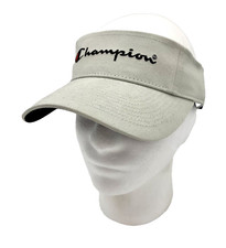 Champion Twill Adjustable Visor Unisex  Beige...