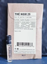 2PC Le Labo The Noir 29 Eau de Parfum EDP Sample Dabber Vial .025oz .75ml SEALED