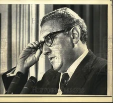 1972 Press Photo Dr. Henry A. Kissinger talks about trip to Moscow - noc98924