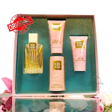 BORA BORA 4pc's SET EDP 1.7 oz BLOTION/SGEL 2.5 oz BPOWDER 1.7oz NEW FRESH