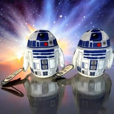 Hallmark Star Wars Exclusive Miniature Plush Itty Bitty R2 D2 Set of 2 4  NWT