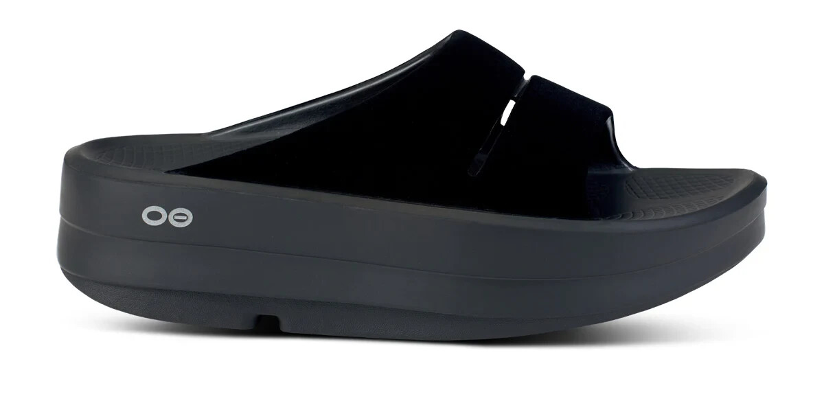 靴 OOFOS WOMEN'S OOMEGA LIMITED OOFOS Women's OOmega OOahh Ltd Black Posh | eBay