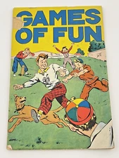 Games of Fun 1934 Comics KK Publications Pomeroy's Department Store Harrisburg