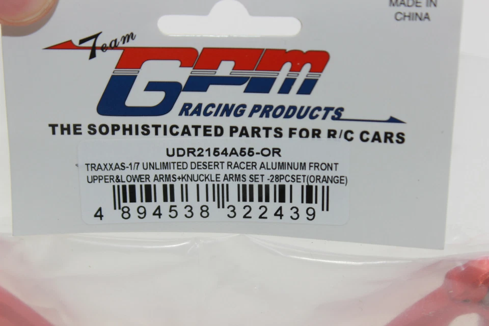 GPM UDR 2154A55 OR Orange Aluminium Bras Oscillant Avant Et de Commande Neuf Ovp - Image 2 of 4