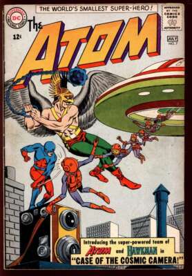 ATOM #7 4.0 // 1ST HAWKMAN + ATOM TEAM-UP 1963