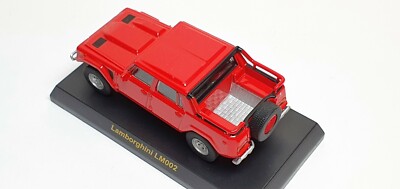 1/64 Kyosho LAMBORGHINI LM002 RED truck suv hummer diecast car