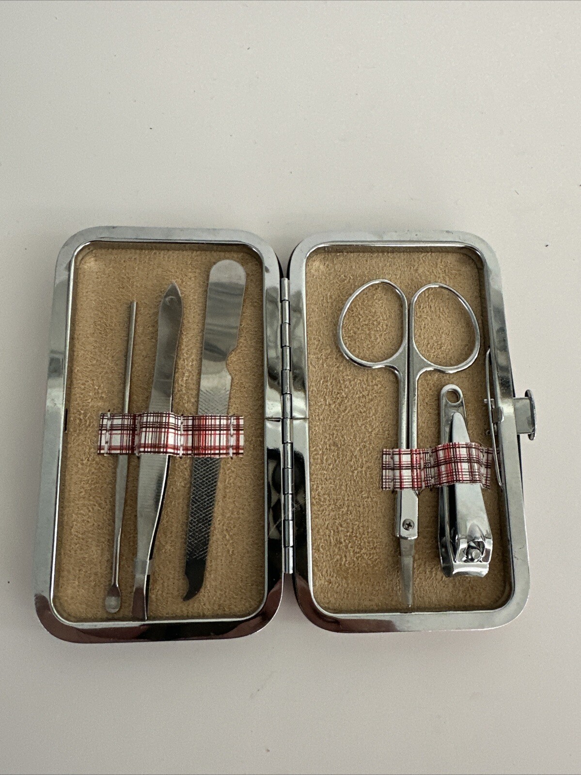 New 5Pcs Nail Care Pedicure Set Personal Manicure Travel Grooming Kit Men Women