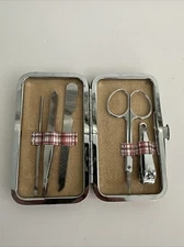 New 5Pcs Nail Care Pedicure Set Personal Manicure Travel Grooming Kit Men Women