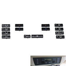 Klimabedienteil Druckknopf Schaltknöpfe Set 14-teilig für BMW 5er E39 X5 E53