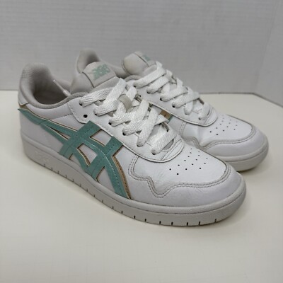 ASICS Women s Japan S 'White Mint Green' Fish Scale Size 6.5 Style 1202A293-100