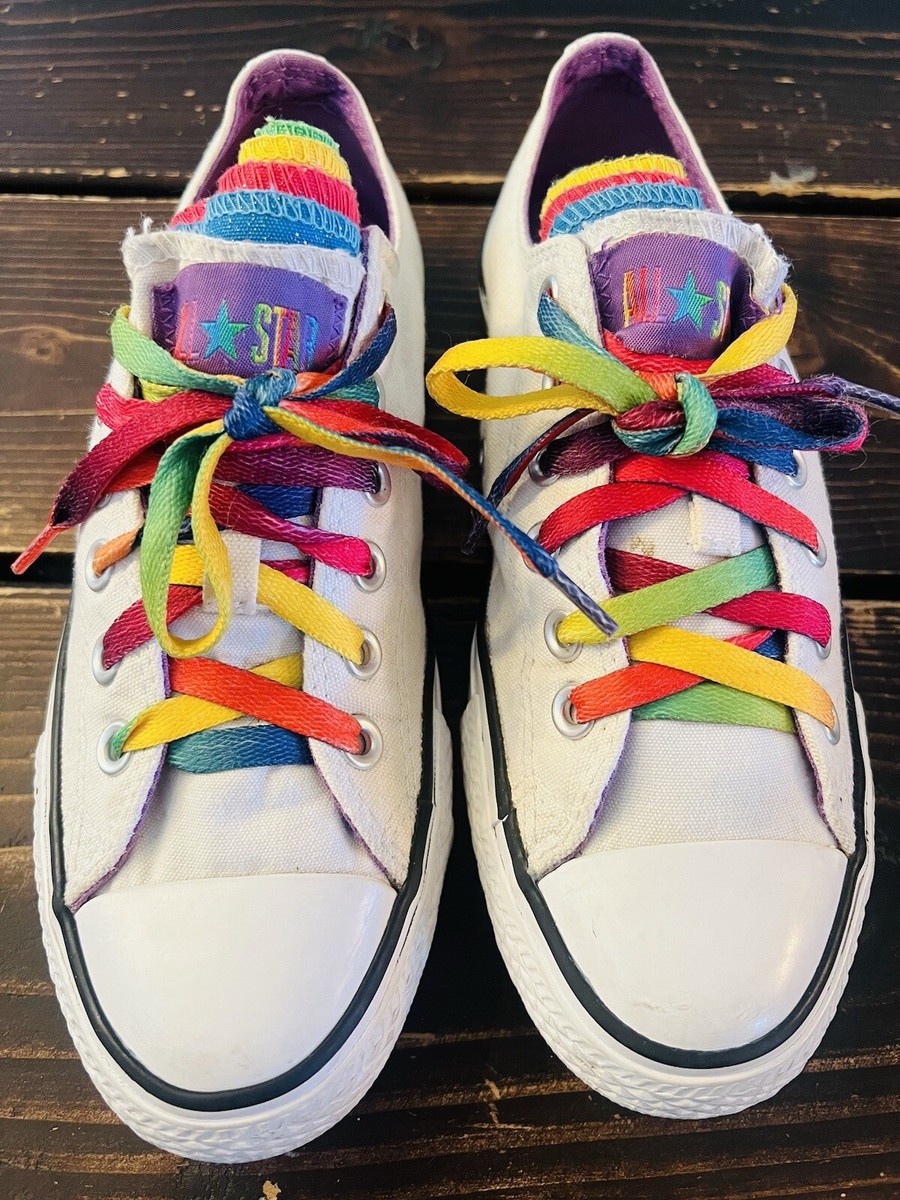 Converse Chuck Taylor All Star Multi Tongue Rainbow Low Top