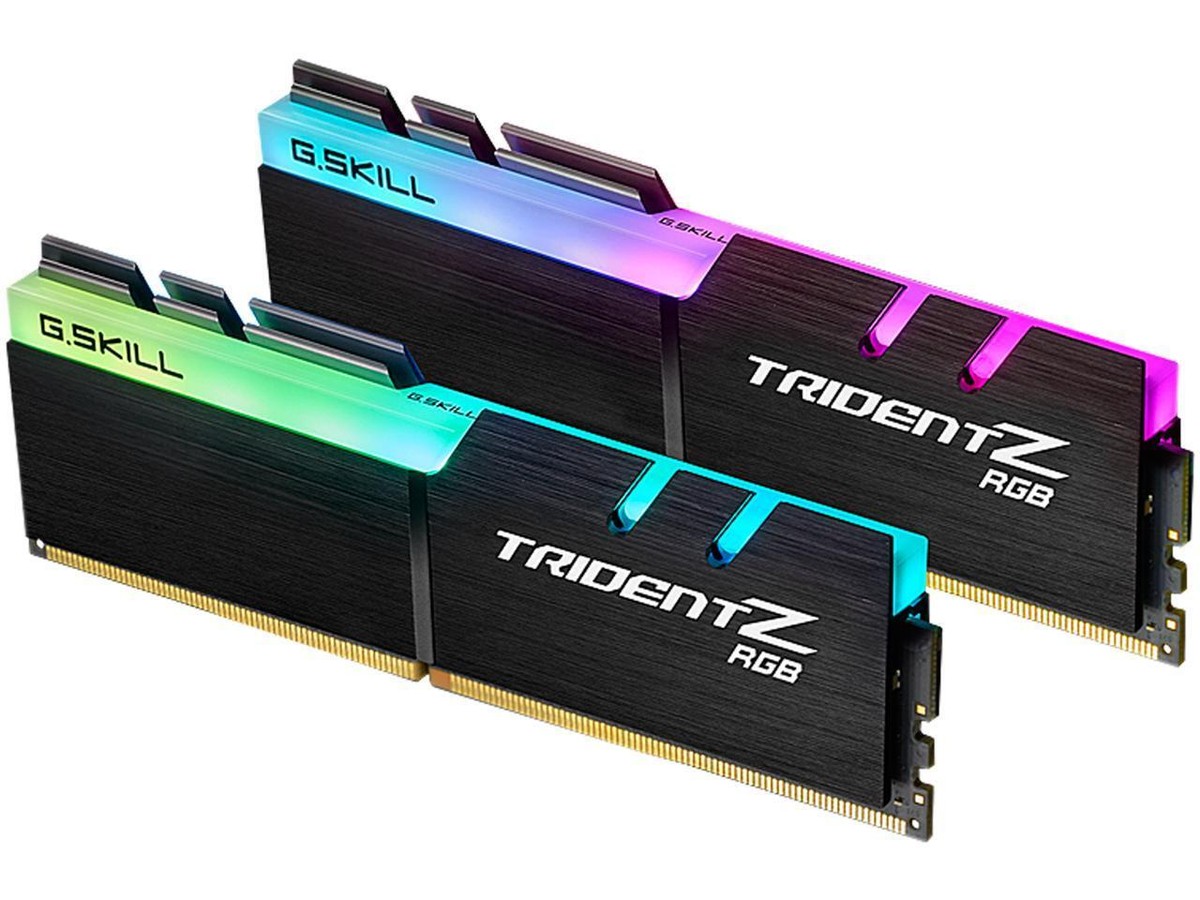 G Skill Dual Rank Dual Rank Ryzen 3600 Max Ram Speed Trident Z RGB - Main Image